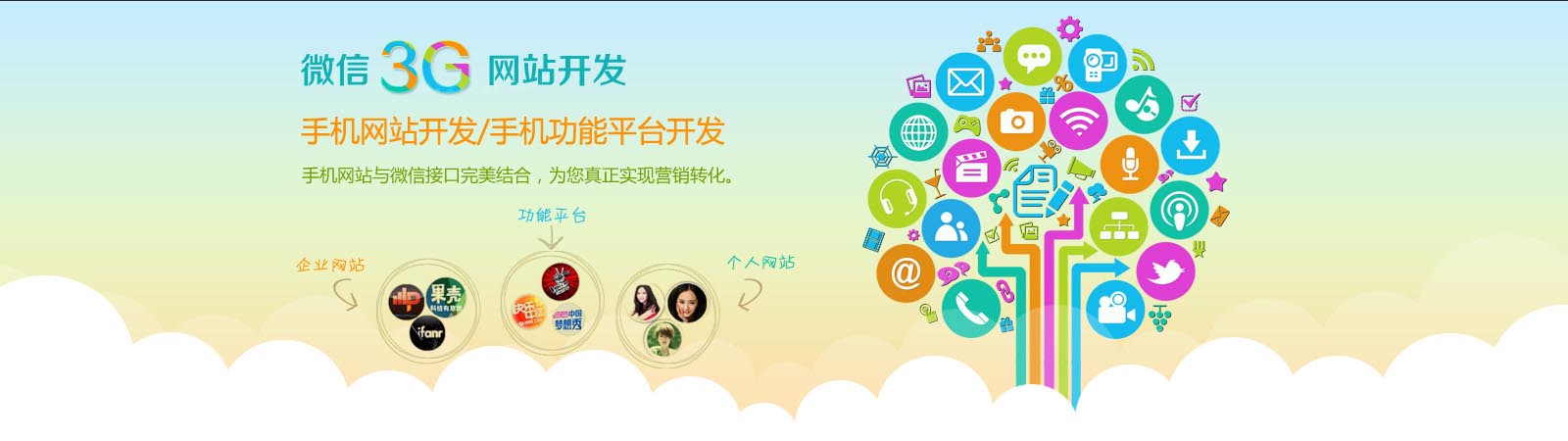 新疆微信3G网站开发
